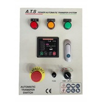 Comutator automat de transfer (ATS) Kraft&Dele KD197-ATS, pentru agregat electrogen, monofazat 220V / trifazat 380V, Gri, 1 bucata