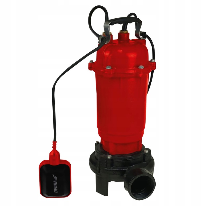 Merülő szennyvízszivattyú darálóval, 900W, 20000 l/h, 30 mm, Dedra