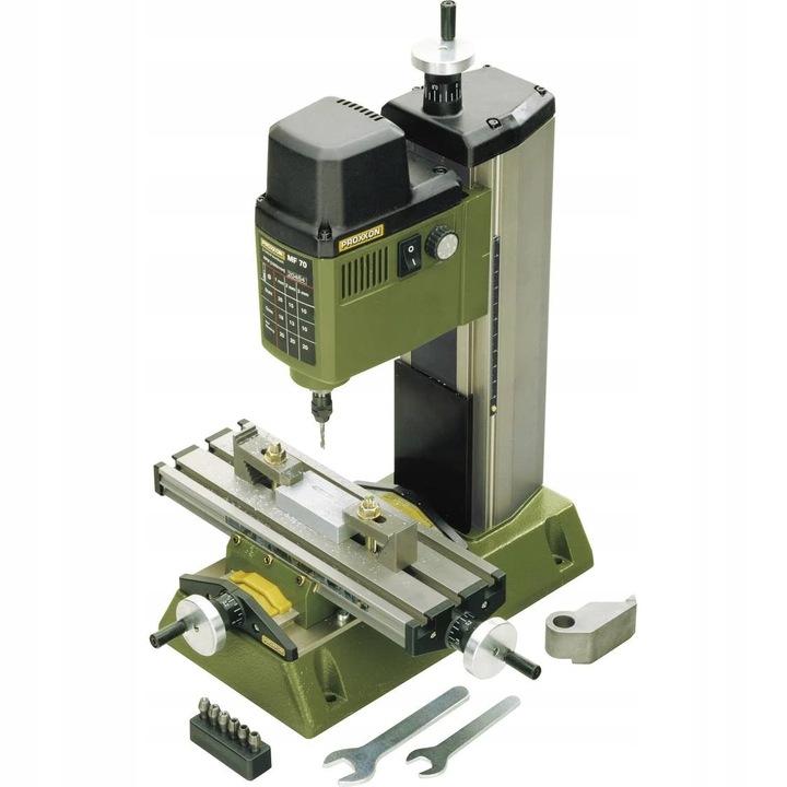 Proxxon MF 70 asztali marógép, 100W, 5000-20000 ford./perc, 200x70mm, 230V, 8.26kg