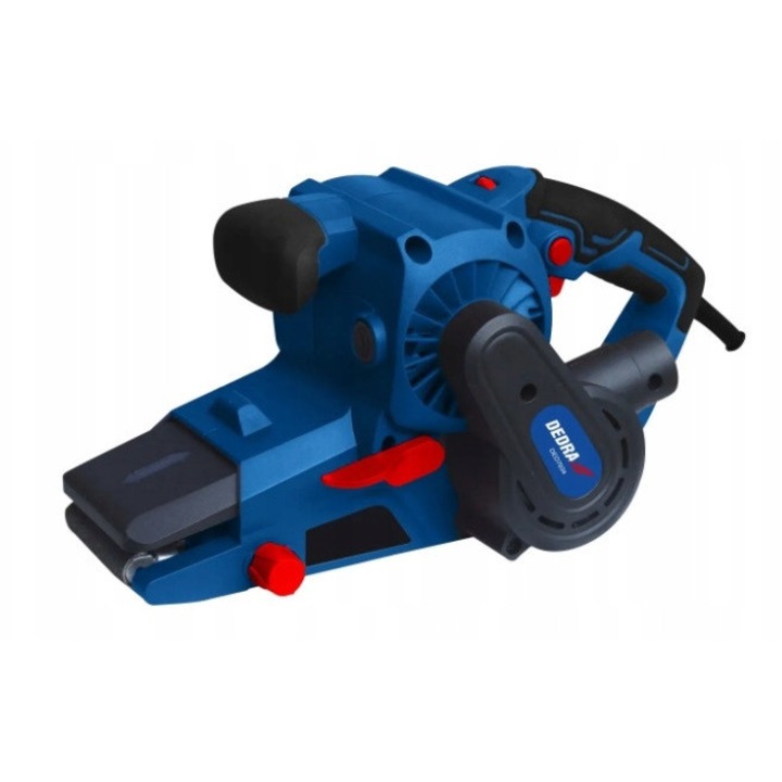 Dedra szalagcsiszoló 1010W, 76x533mm, szerszám nélküli befogórendszer, 3,5kg