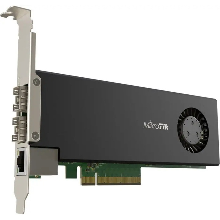 Router MikroTik CCR2004-1G-2XS-PCIe, 2x 25 Gigabit, 4GB RAM, 128MB NAND