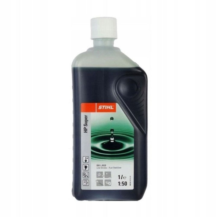 Ulei pentru motoare HP Super 1 L, Stihl, verde, sintetic