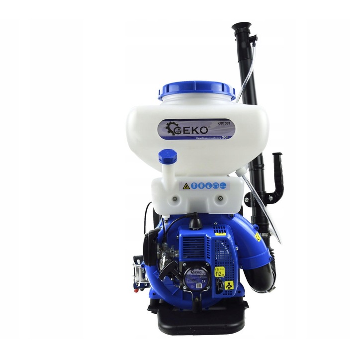 Geko motoros permetező 20L, 4l/perc, 12m, 542x452x730mm