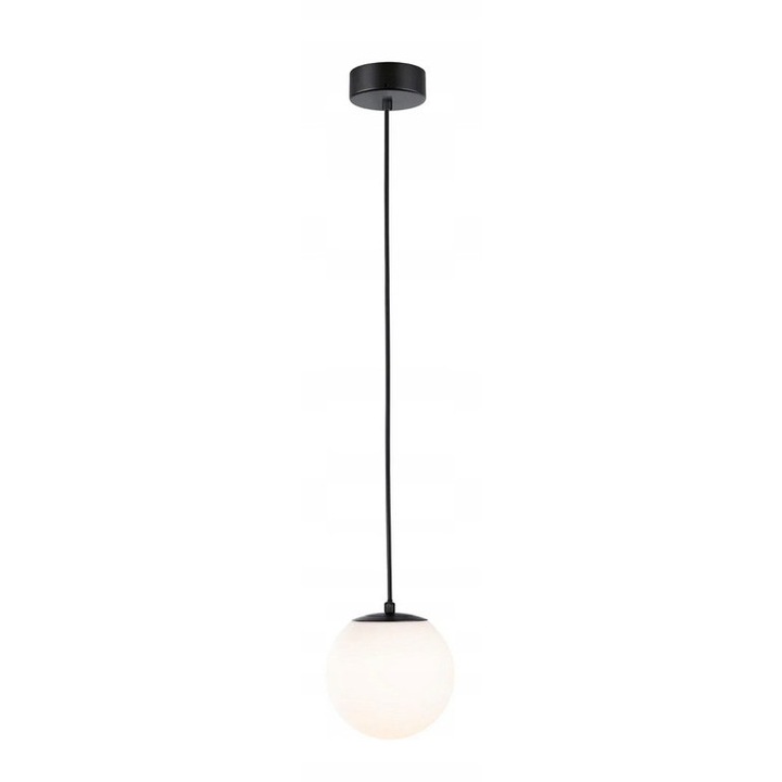 Lustra GOVE LED 9W 3000K IP44, Paulmann, negru mat, dimensiune ajustabila 30-150cm