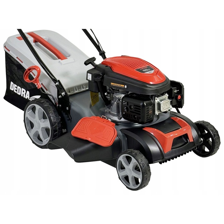 LONCIN DED8724Q-46L benzinmotoros fűnyíró, 46cm, 2.9kW, 60L, 7 magassági pozíció, csapágyazott kerekek