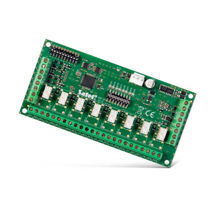 Разширител Satel INT-O 8 изхода, 12V, 140x68mm, 2A