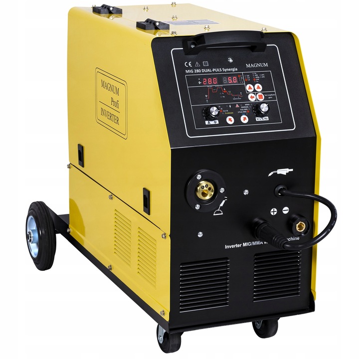 MAGNUM MIG 280 DUAL PULS SYNERGIA hegesztőgép, 40-280A, 400V, komplett szett