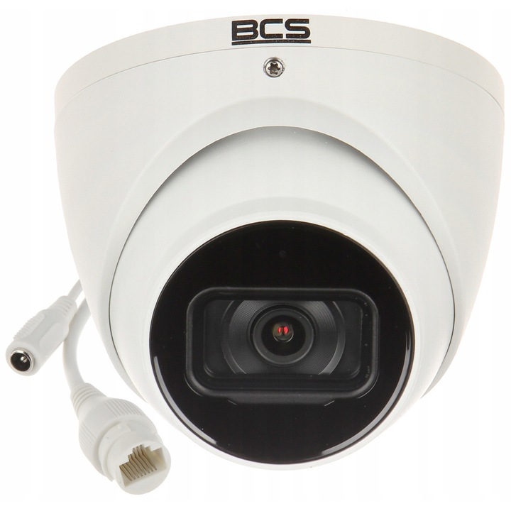 IP камера за наблюдение BCS, модел BCS-L-EIP28FSR5-AI1(2), 8.3 Mpx, 4K UHD, 2.8 mm, PoE захранване