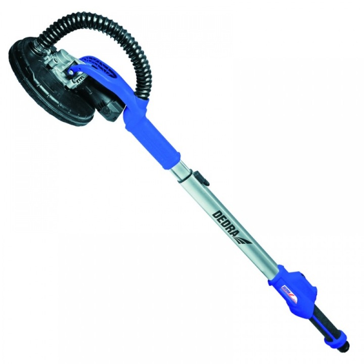 Dedra gipszkarton csiszoló 710 W, 230 V, 1050 ford./perc, 225 mm tárcsa, 6 tárcsás készlet