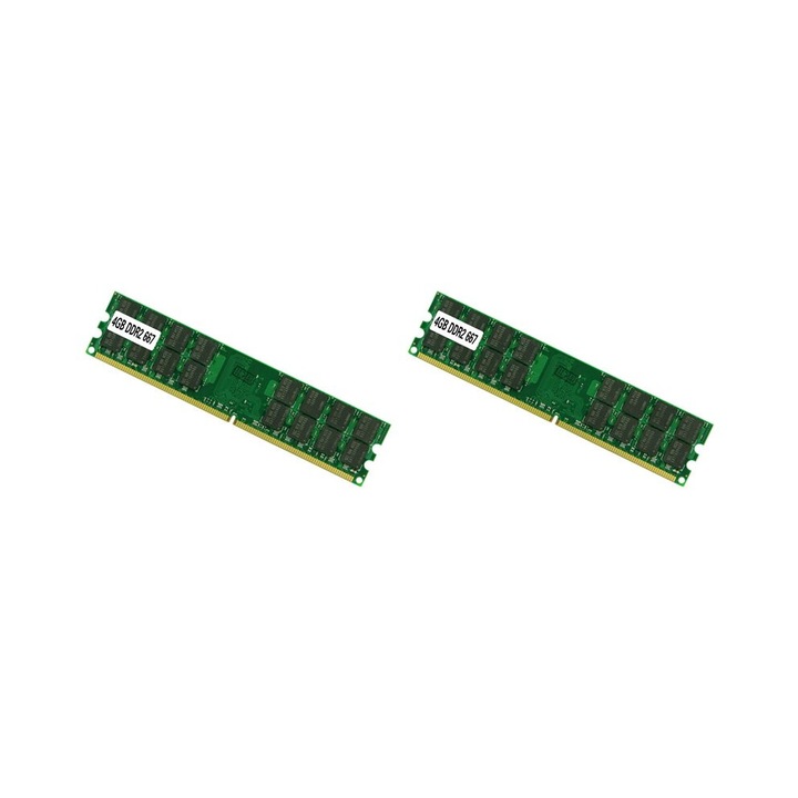 2 modul RAM DDR2 memória készlet 4 GB 240PIN 667 MHz