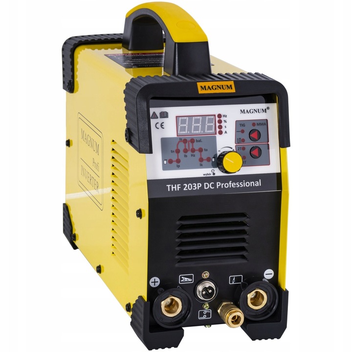 Magnum THF 203P Puls DC inverteres hegesztőgép, hordozható, 6kg, 230V