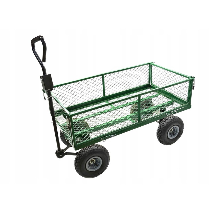 Prajitora transportoare Geko, 350kg, 4 roti, 45x52x102cm