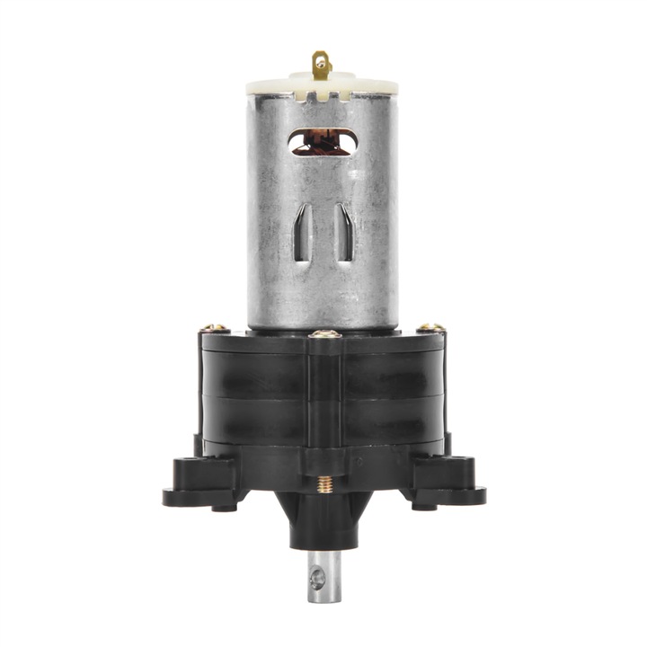 Generator electric manual, 5V-24V, 1500mA, negru + argint, set