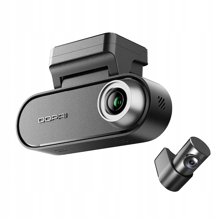 DDPAI N5 Dual videorögzítő, 4K UHD, 1080P hátsó kamera, Wi-Fi, teljes készlet
