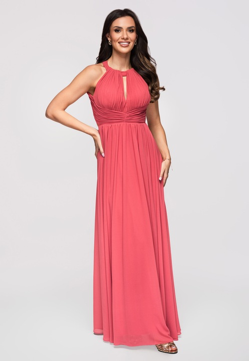 LARICA Maxi sifon ruha - Női, Rózsaszín