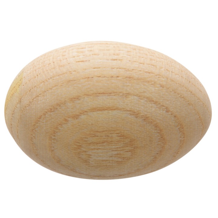 2 db fa csörgő szett babáknak és gyerekeknek, fa színű, 60x40mm