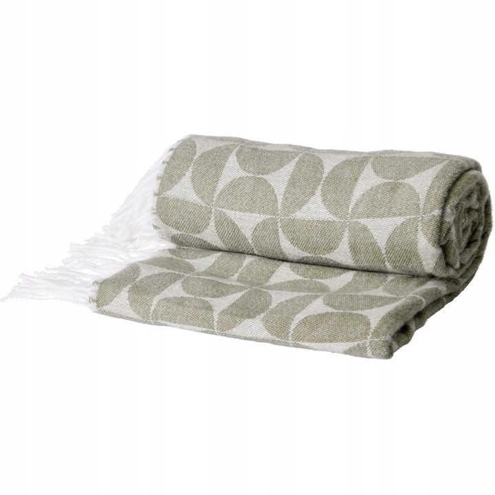 Декоративна кувертюра Home Styling Collection, зелена, 130x160 см