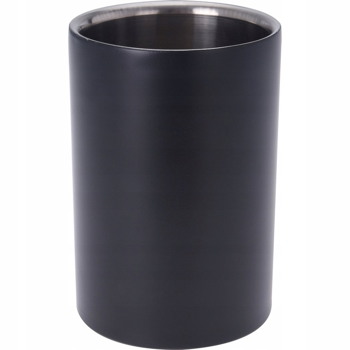 Стойка за бутилки вино COOLER, Excellent Houseware, метал, 18x12см, черна