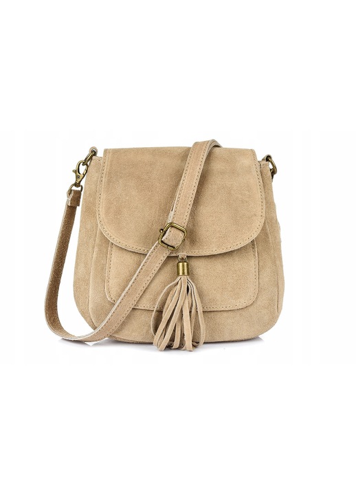 Geanta dama Vera Pelle, piele, retro, mica, neagra