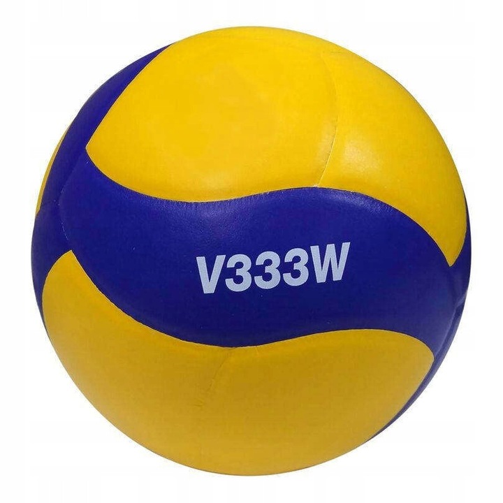 Minge de volei Mikasa V333W, 5, galben, bleumarin