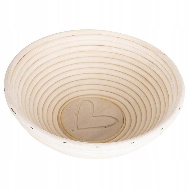 Cos rattan pentru dospirea aluatului de paine Orion, 1,2 kg, 21 cm, bej