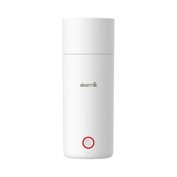 Cana termica portabila Deerma, 300W, mentine caldura, alb