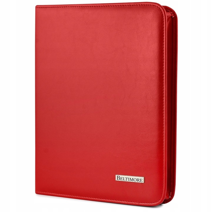 Biwuar, Beltimore, teczka organizator A4, 5 compartimente, ecologic, 26x37x4,5cm, argintiu