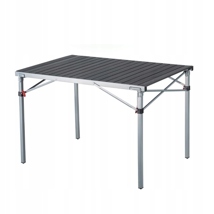 Masa pliabila KingCamp 107x70cm, aluminiu, usor de transportat, 4-6 persoane
