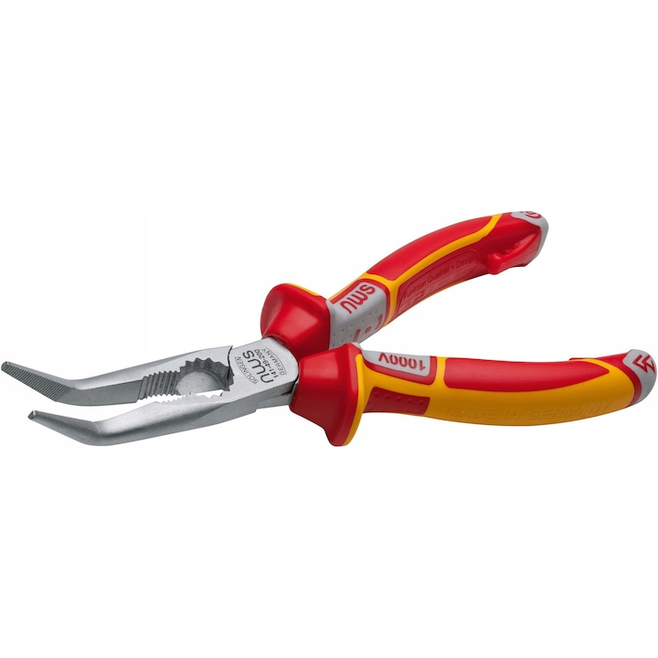 Cleste izolat NWS, lung 205mm, 45°, 1000V, 18mm, multicolor