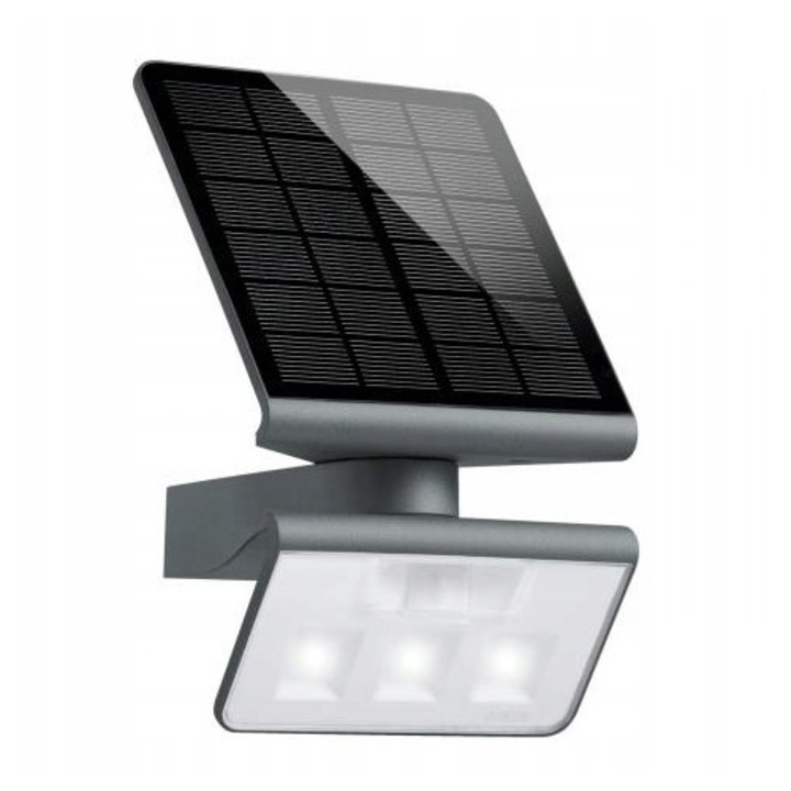 Lampa solara cu senzor de miscare Steinel XSolar L-S, 150lm, antracit, 298x186x189mm