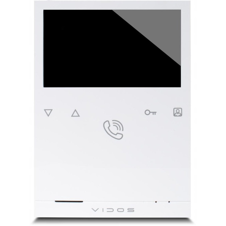 Vidos M101 videó kaputelefon monitor, 4.3 inch, 480x273px, 210x142x17mm, 720P IP kamerák támogatása
