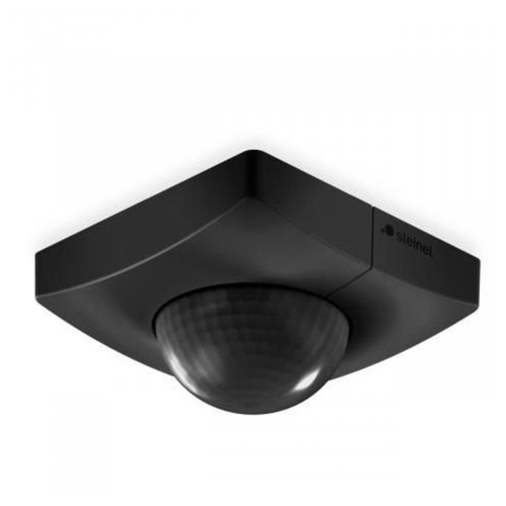 Czujnik de miscare Steinel IS3360 COM1, 360°, negru, 9.4x7.8x9.4cm