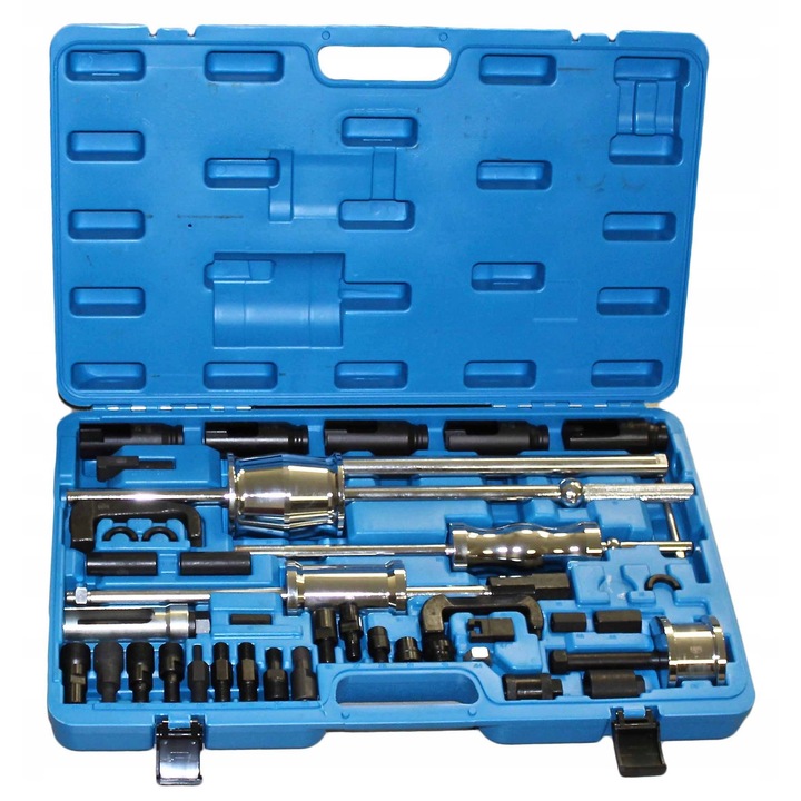 Set scule auto Satra, ciocan de inertie 1.6kg, 2.7kg, 5.1kg, adaptoare, 35mm, 29mm