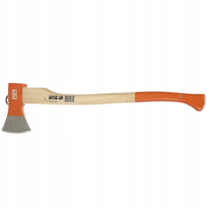 Bahco fejszék, 1,25 kg, 700 mm, fa, kőrisfa nyéllel