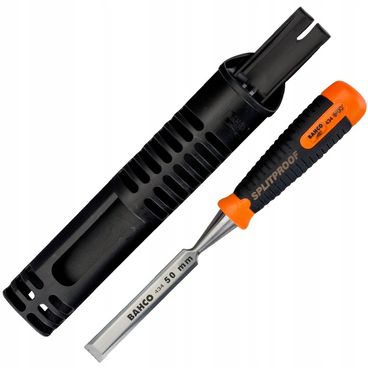 Bahco ERGO 50 mm-es famegmunkáló véső, ergonomikus nyéllel, ütésálló, készlet