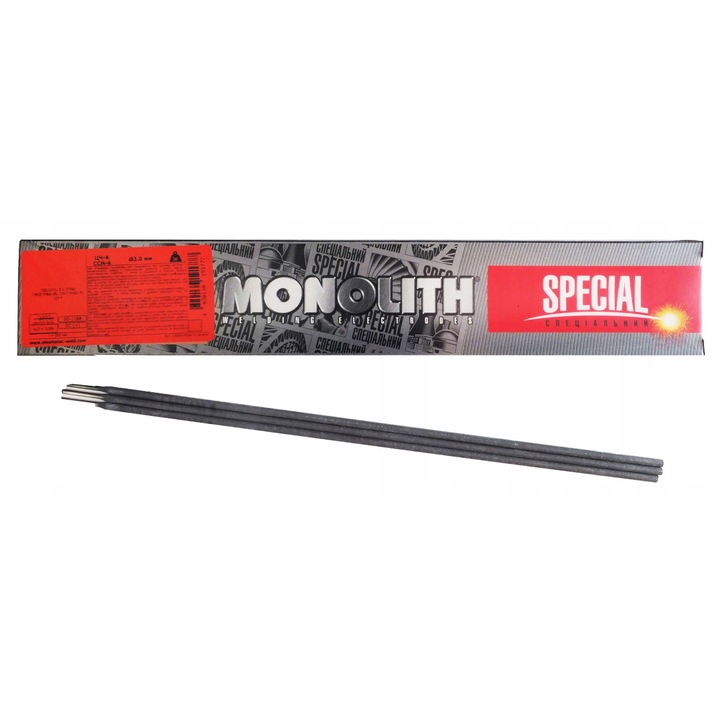 Monolith CCH-4 hegesztőelektróda, 3mm, 1kg, öntöttvas hegesztéséhez