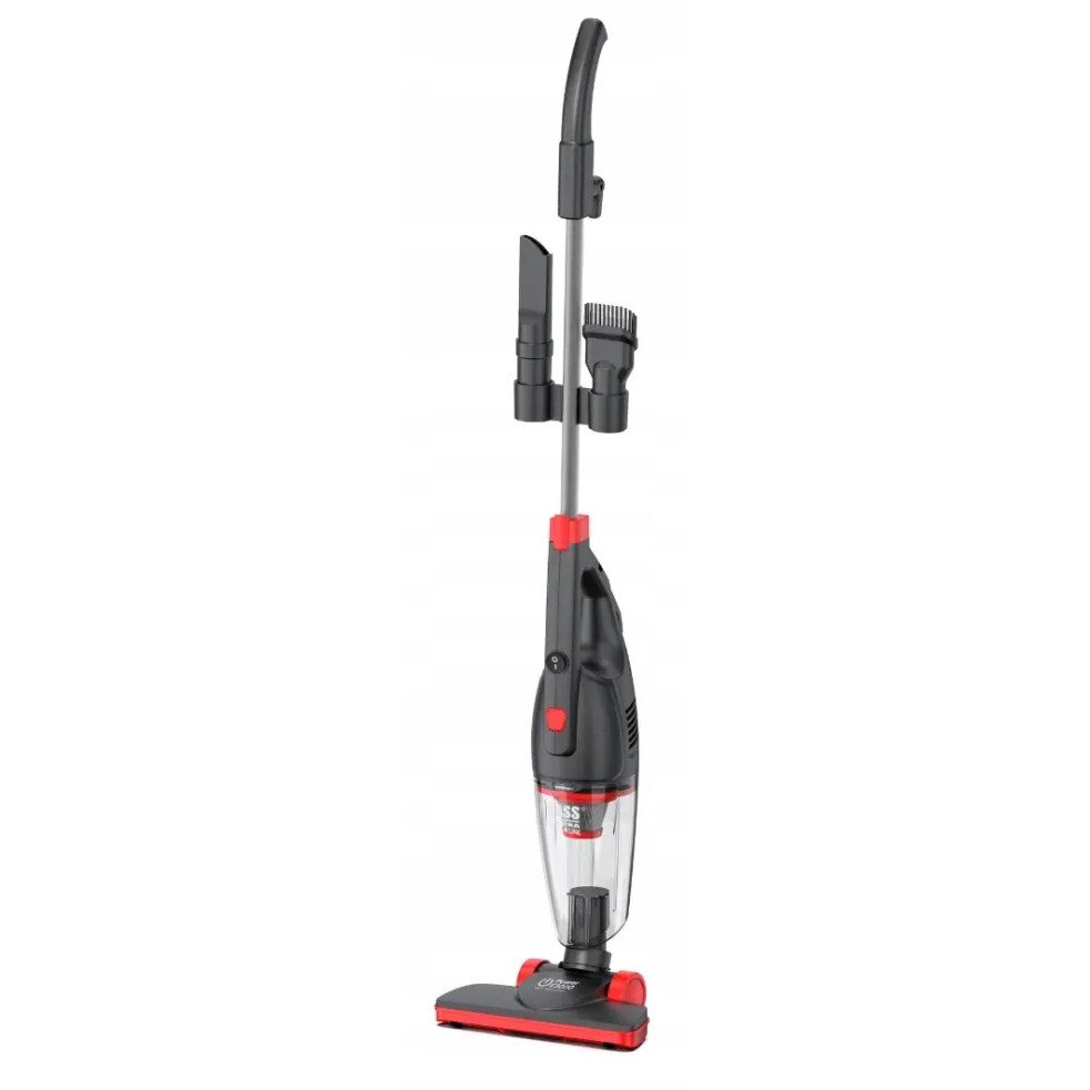 Aspirator vertical Bass BH 10317, 600/900W, tehnologie ciclonica, cu lampa LED, 110x25x15cm, set complet