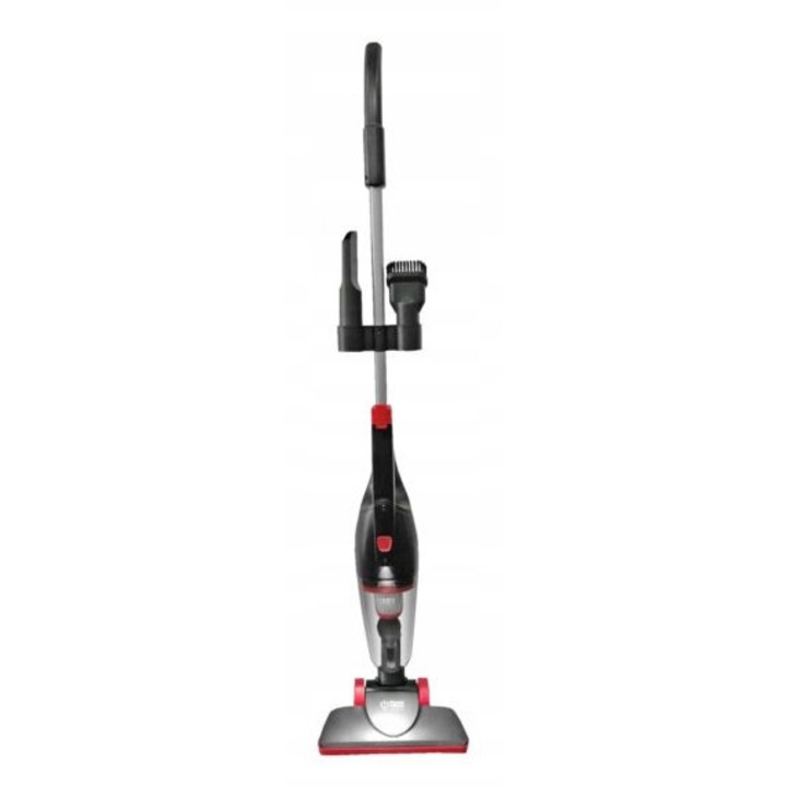 Aspirator vertical Bass BH 10317, 600/900W, tehnologie ciclonica, cu lampa LED, 110x25x15cm, set complet