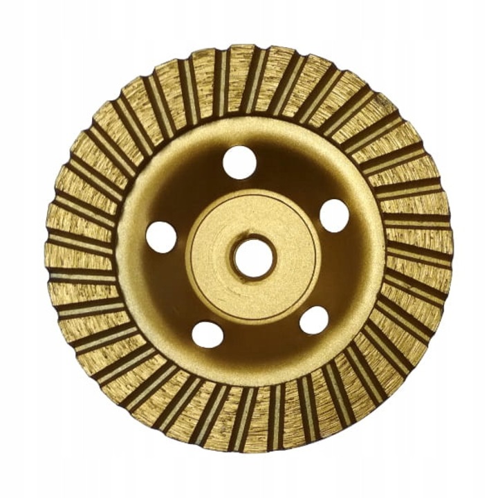 Steern Turbo gyémánt fazéktárcsa 125 mm/M14, 5 mm vastagság, beton, kerámia csiszolásához