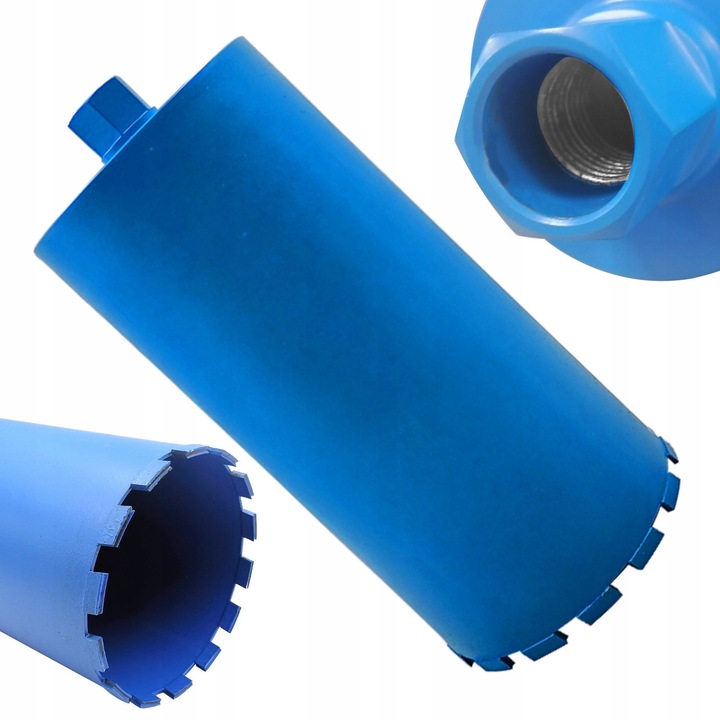 Midan gyémánt fúrókészlet betonhoz, 162mm, 6 szegmens, 450mm hosszúság