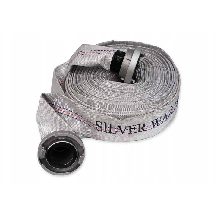 Tűzoltótömlő Silver 20m 26mm fehér gyorscsatlakozóval