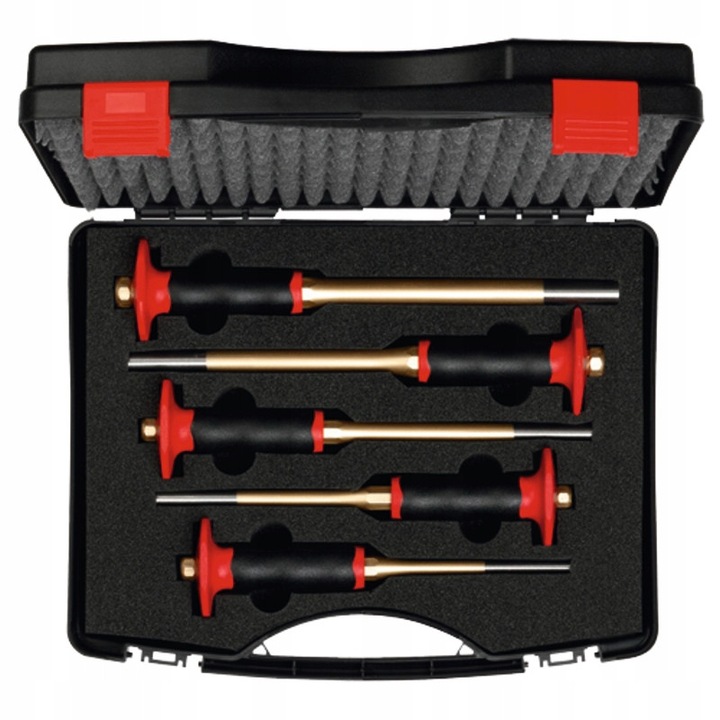Set de dalti Rennsteig 8x225mm, 10x240mm, 12x260mm, 14x275mm, 16x290mm, din otel, cu maner ergonomic, lungime XXL