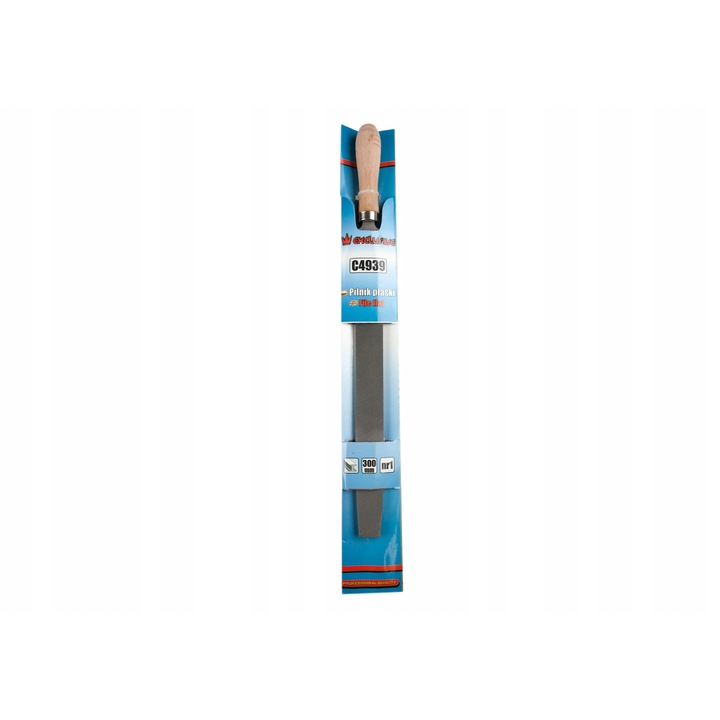Set de pilniki slusarsici 300 mm, 6 piese, RICHMANN, pentru metal, lemn