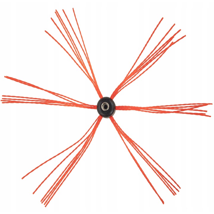 Nylon kefe kéménytisztításhoz, Vorfal, 45cm, 1 darabos készlet, 150mm-400mm átmérőhöz