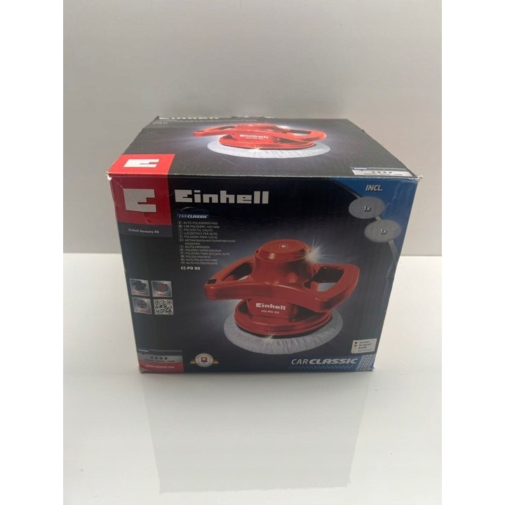 Polizor auto Einhell CC-PO 90 90W 230V negru rosu 240mm