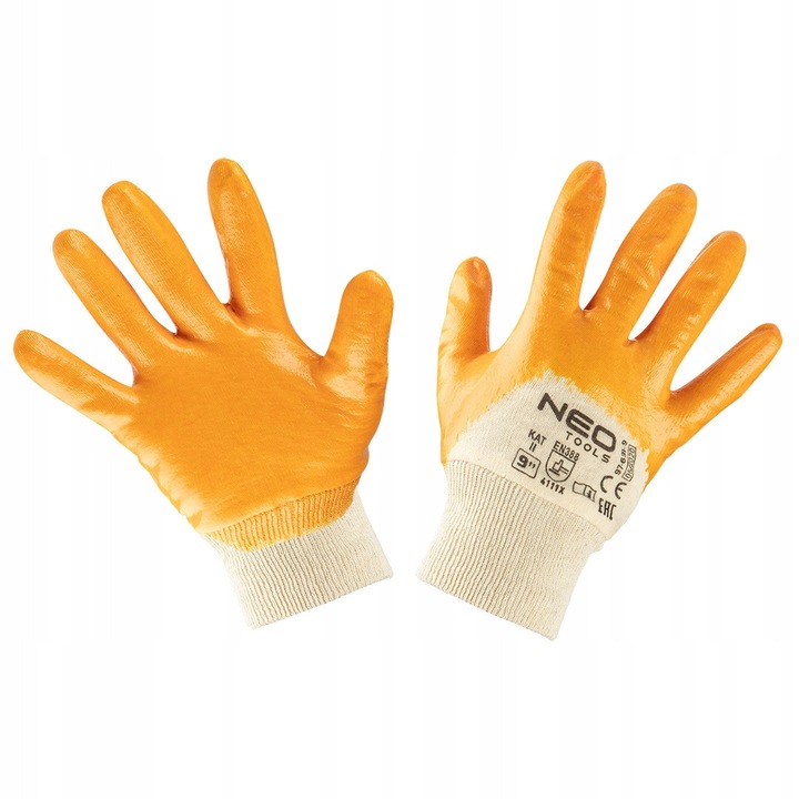 Manusi de protectie munca, NEO TOOLS, 4111X, nitril, 9