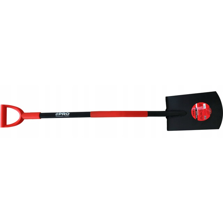 Lopata plata Pro, 120cm, rozsdamentes acél, műanyag nyél