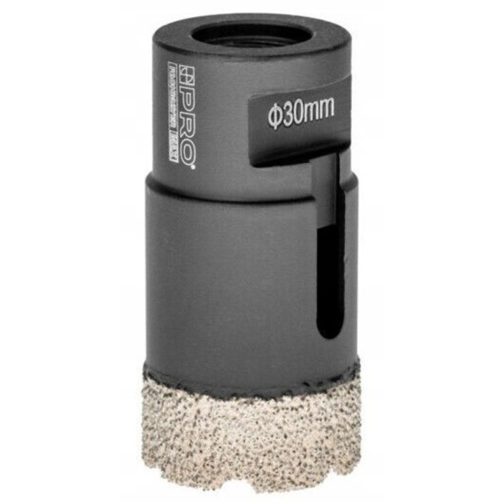 Gyémánt fúrókorona 30mm M14 csempéhez és kerámiához, Pro, fúró- és csavarozó készletek és tartozékok