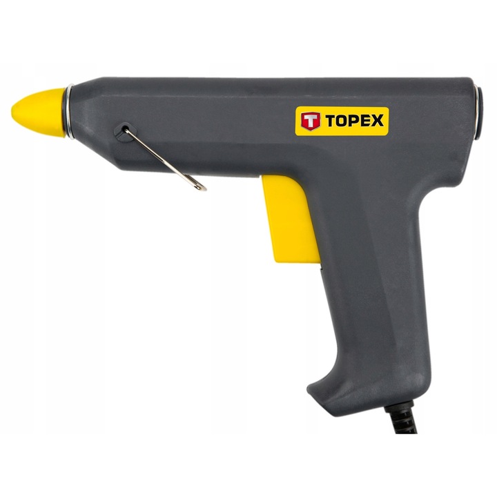 Pistol de lipit TOPEX 78W, 11mm, 230V, set cu 1kg de lipici transparent
