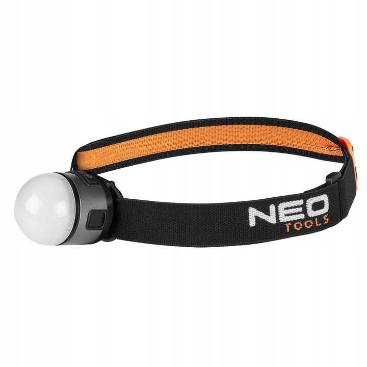 Lampa frontala Neo Tools 300lm, rosu, 67g, 800mAh, IPX3